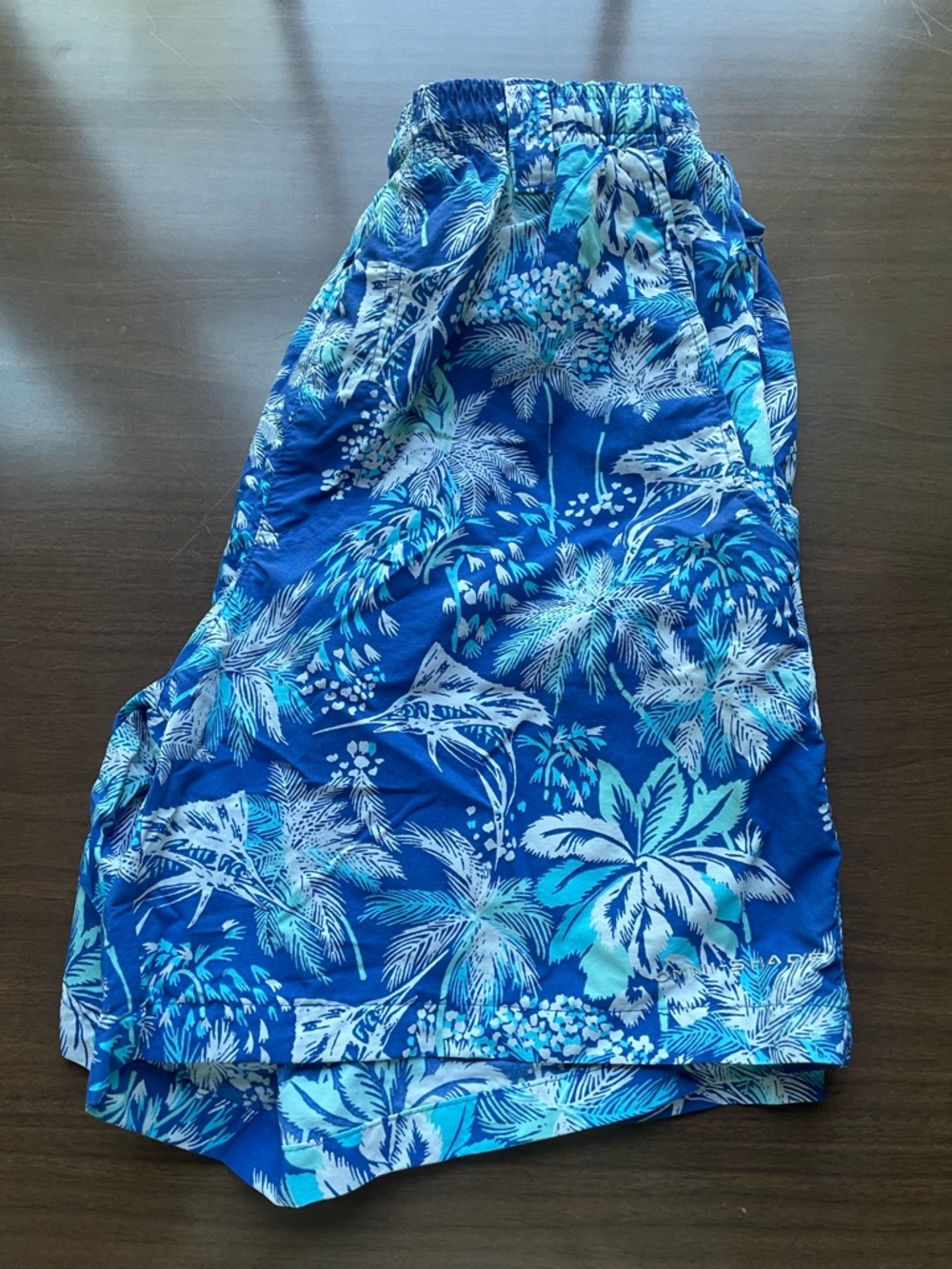 PFG Tropical Print Swim Trunks